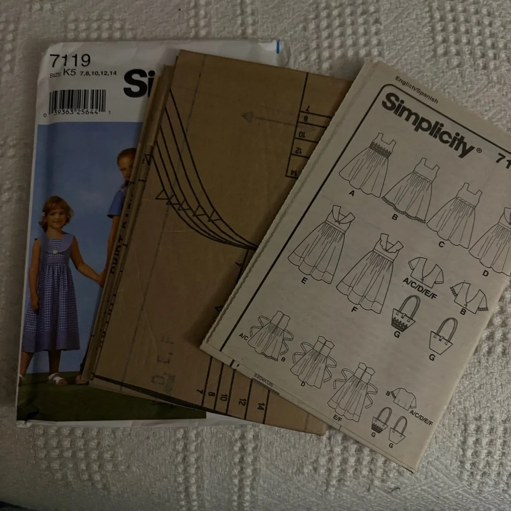 Simplicity 7119 k5